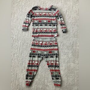 Baby GAP Holiday Print Pajama Set